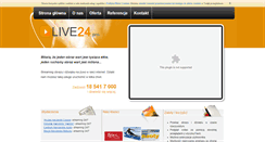 Desktop Screenshot of live24.pro